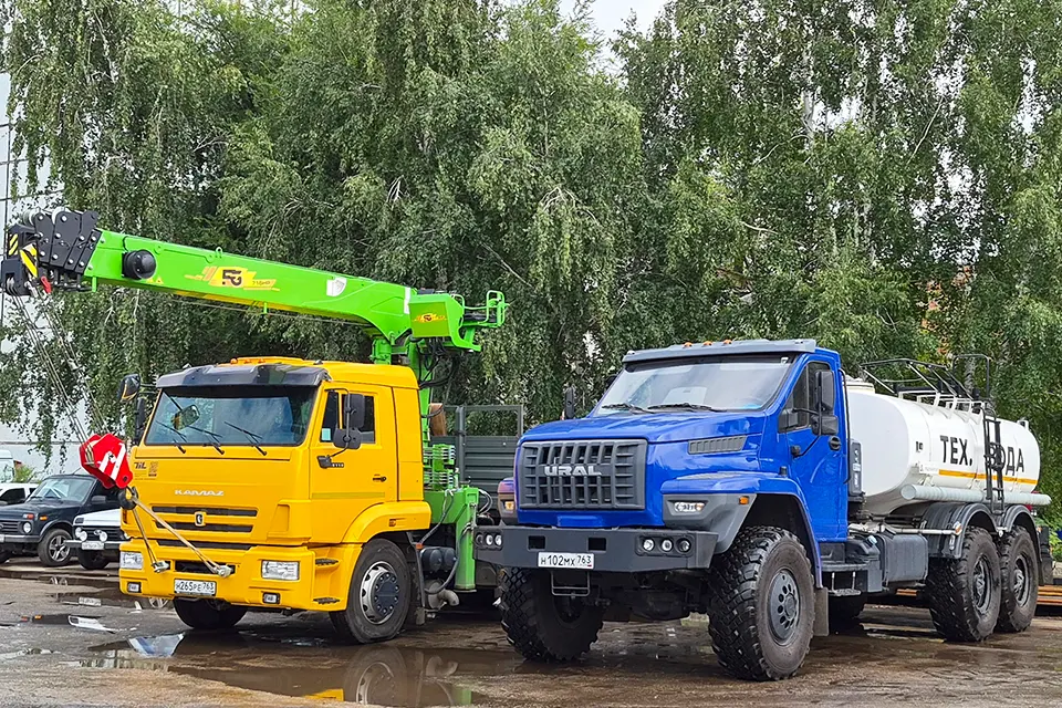 автоцистерна в МБУ Зеленстрой