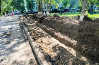 проводят благоустройство двора Туполева 8 в Тольятти